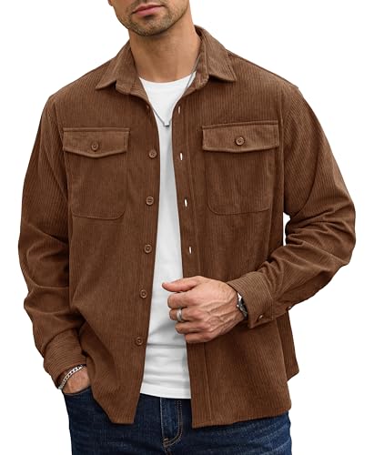 Herberton Corduroy Button Down Jacket