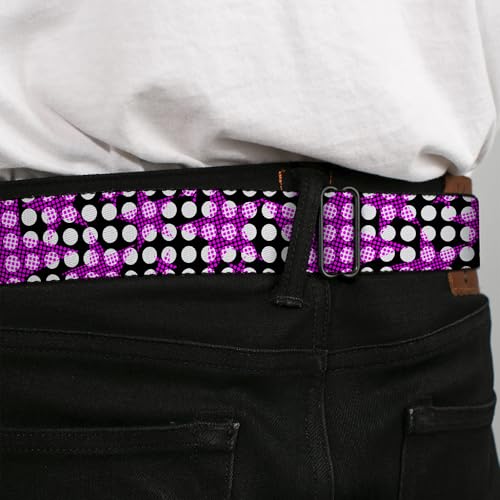 Cinturón de seguridad ancho 1.5 con diseño Estrellas de los ochenta 4