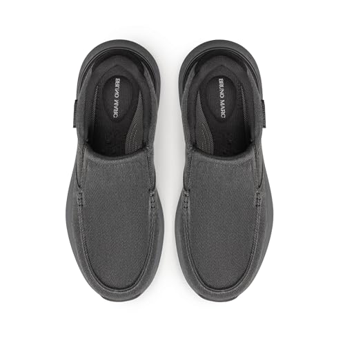 Bruno Marc Men's Loafers Slip-on Casual Walking Shoes Comfortable Canvas Sneakers3