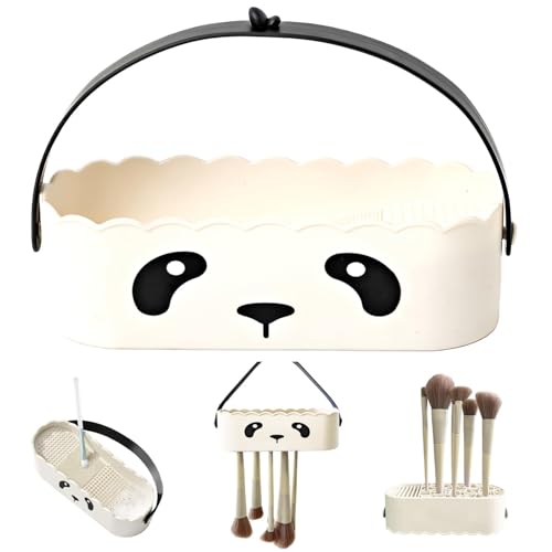 メイクブラシクリーナー 【メイクブラシ 洗浄 ・乾燥・収納 3in1】 スポンジクリーナー メイクブラシスタンド パフクリーナー 大容量 吊り下げ可能 取り外し可能 置き台 洗浄 清潔 おしゃれ 無臭 ブラシクリーナー メイク メイク道具