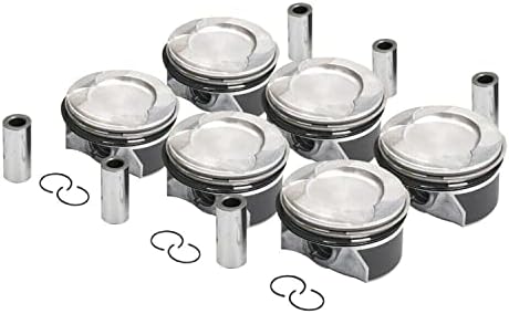 Noptul Engine Piston & Rings Kit, Suitable for Mercedes-Benz W205 W212 X166 E400 M276 3.0T, Automotive Replacement Parts