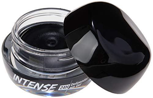 Intense 24H Delineador Gel Blackout, Rk By Kiss, Preto