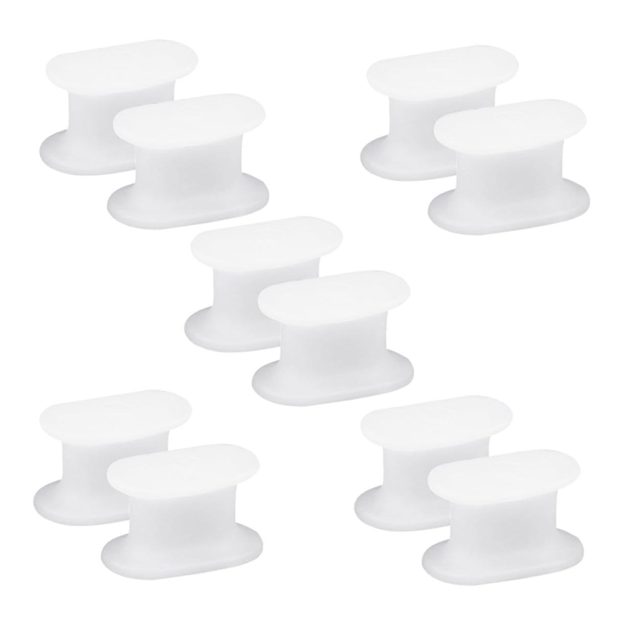 FOMIYES Spacers for Bunions 5 Pairs Hallux Separator for Men Practical Bunions