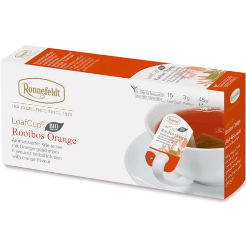 Ronnefeldt Leafcup Cream Orange
