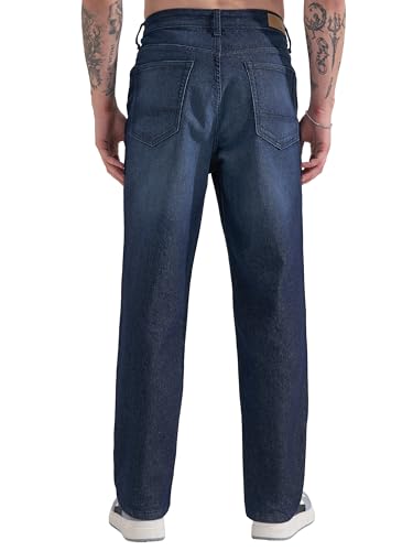 Image of Highlander Men's Straight Relaxed Fit Jeans | Stretchable | Everyday Comfort & Style| Jeans for Man|Premium Cotton Blend