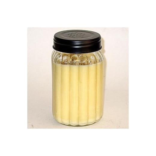 Swan Creek 100% American Soybean 24 Oz. Homespun Jar Candle - Vanilla Pound Cake