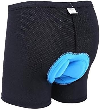 Ohuhu Men's 3D Padded Bicycle Cycling Underwear Shorts 2XL Black