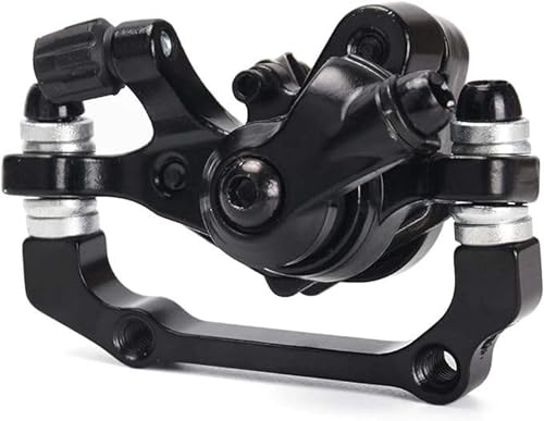 Image of Bicycle Mechanical Disc Brake Set | Front & Rear Disc Brake Calipers with Stainless Steel Rotors | High-Power Braking for MTB, Road & Hybrid Bikes | set of 2