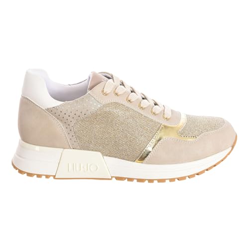 Baskets Liu Jo Kiss 502 tendance pour femme, baskets basses chics référence 4A3713EX173