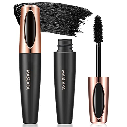 4D Silk Fiber Eyelash Mascara Extension Makeup Waterproof Kit Eye Lashes