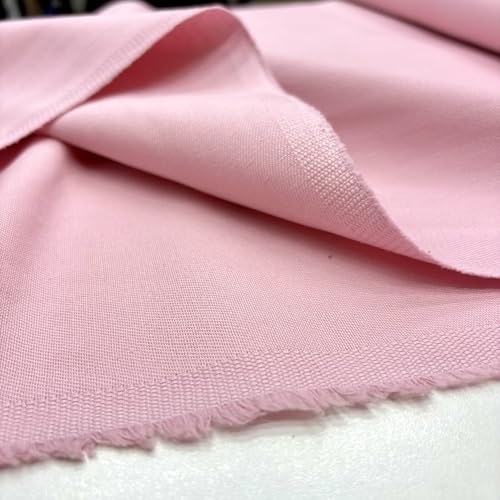 TEXTILORD® Pink Jean Material Softened Pre-Washed Denim Fabric, 100% Cotton,Jean Fabric by The Yard (58-inch Wide)4