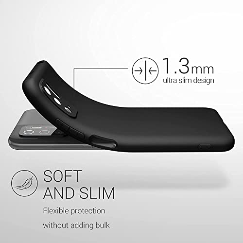 Image of Mobile Back Cover Case for Redmi 9 Power (Silicone Case|CameraProtection|Black SC1510)