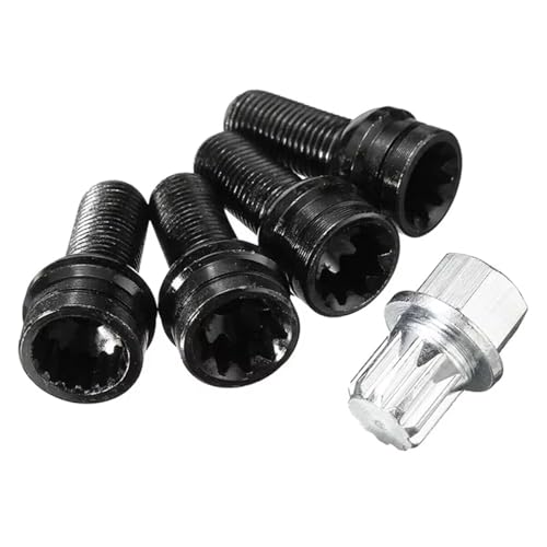 Pernos de rueda M14x1.5 para Golf Jetta Beetle 8D0601139F antirrobo