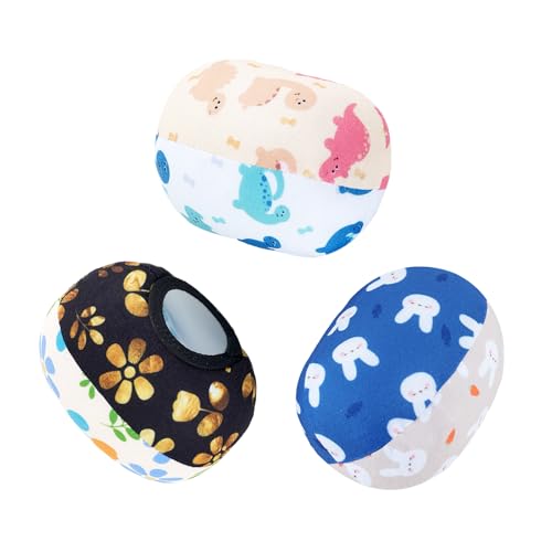 Image of FSINWV Replacement Balls for Mamaroo, Reversible Swing Accessories Balls in Variety of Designs and Colours, Compatible with Mamaroo and RockaRoo 1048