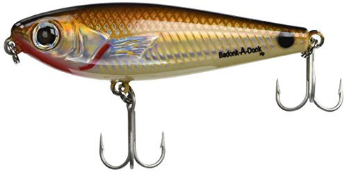 Bomber Lures Badonk-A-Donk High Pitch Saltwater Grade, (3-1/2-Inch) - Redfish