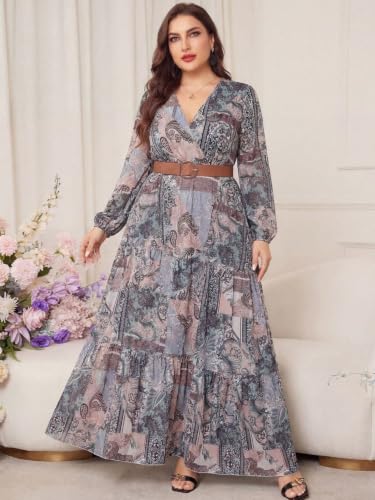 Image of TOLEEN Women's Plus Size Sequin Dress Luxurious Style Formal Cocktail Evening Party Maxi Dresses