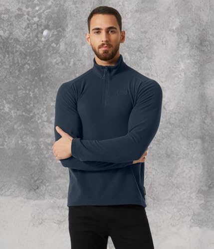 Image of Helly Hansen Daybreaker 1 /2 Zip Fleece - Mens Recycled Fleece-Outerwear-Jackets, Cozy Half-Zip Pullover For All Seasons
