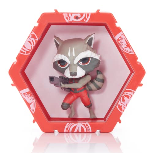 Wow! Pods Guardians Of The Galaxy Collection - Rocket | Superhero Light-Up Bobble-Head Figure | Official Marvel Collectable Toys & Gifts #TOP1
