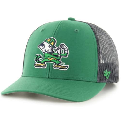 47 Notre Dame Fighting Irish Adjustable Trucker Hat - Green