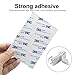 NATUCE 40PCS Organizador de Cables con Adhesivo, Abrazadera de Cables, Clips de...