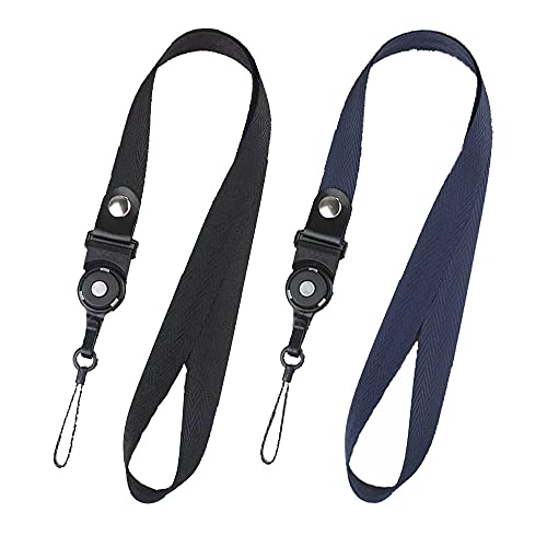 ネックストラップ oumino IDカードホルダー スマホ 兼用 首掛けストラップ 3WAY iPhone リングストラップ 脱着式 IDカード/携帯/カメラ/鍵 適用 ホルダー ハンドストラップ 吊下げひも
