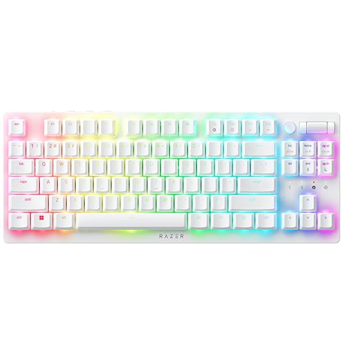 Razer DeathStalker V2 Pro Tenkeyless (Switches Rouges) - Clavier Gamer Optique sans-Fil à Profil Bas (Switches Optiques Linéaires et Silencieux, sans-Fil...