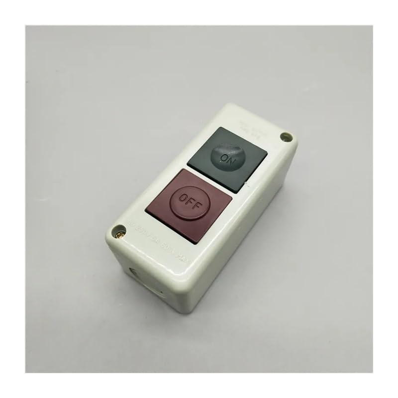 Interrupteur poussoir BT-2 AC 250V pour stopper les erreurs de démarrage de moteur