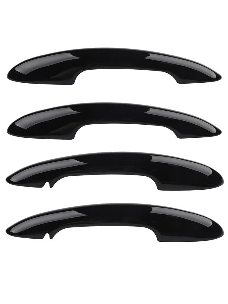 BEYOEE 4-Pack Gloss Black ABS for Door Handle Covers for MINI for Cooper & for Countryman F55/F60 (2014C2024, No Keyless Buttons)