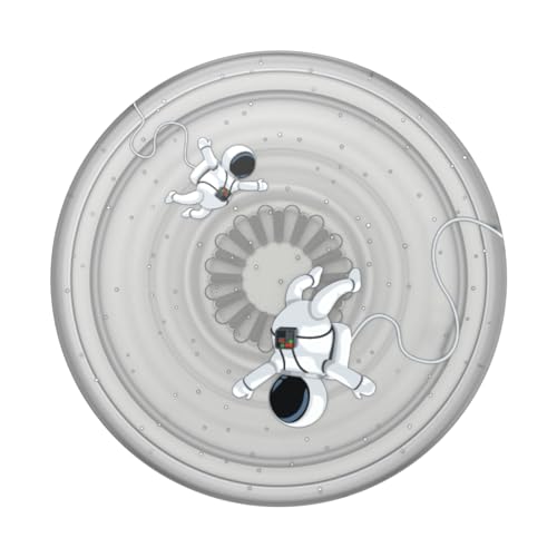 Image of ​​​​PopSockets Phone Grip with Expanding Kickstand, Adhesive Grip - Translucent Space Walk