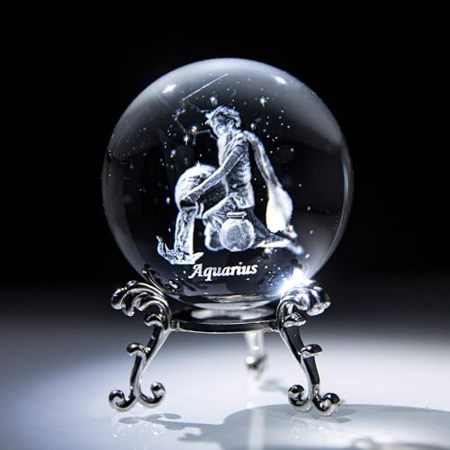 3D Laser Constellation Crystal Ball Crystal Paperweight