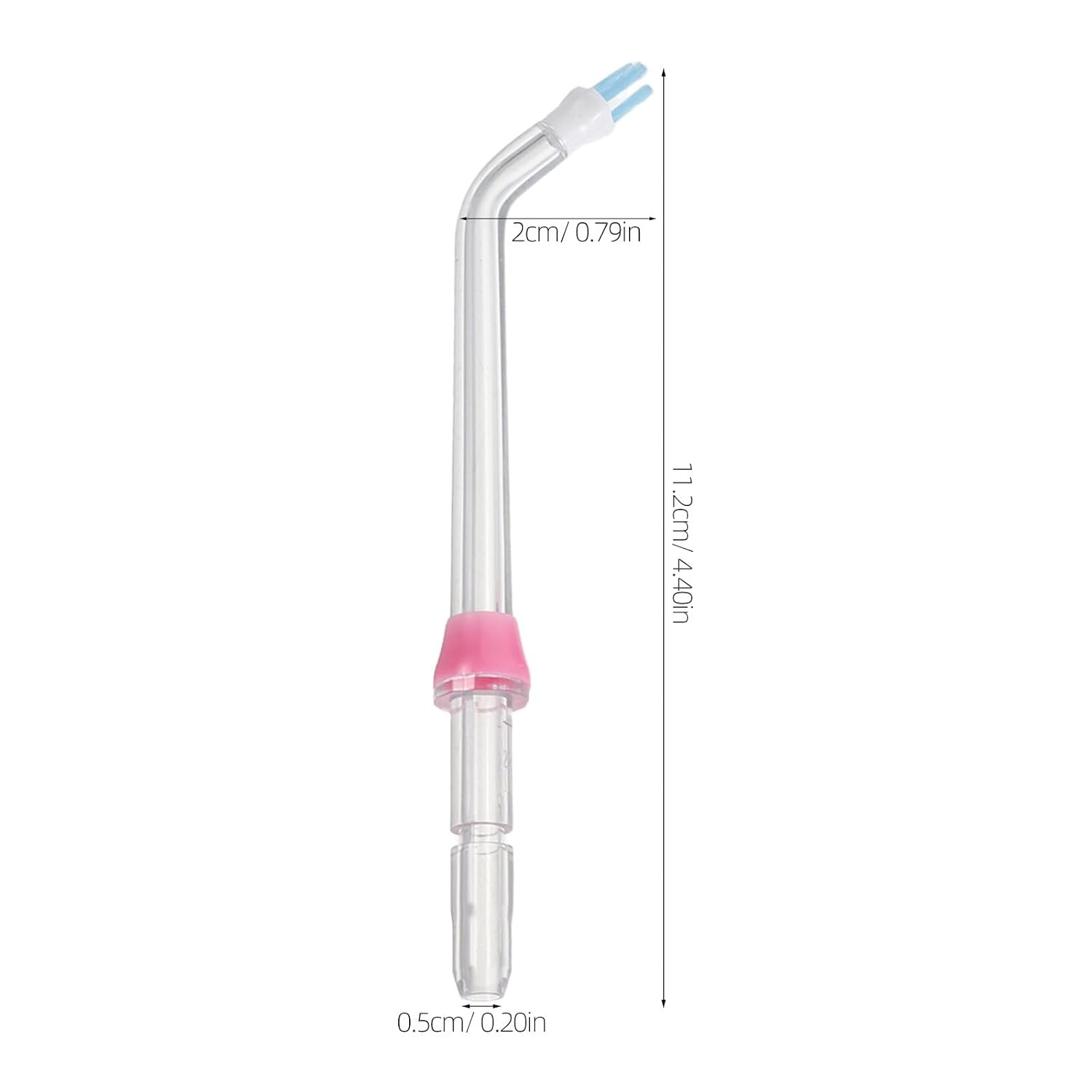 8pcs Water Flosser Replacement Heads: Oral Irrigator Heads for Water Toothpick - Assorted Size Dental Cleaning Accessory - Cleaning the Dead Corners of the Mouth