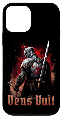 Deus vult medieval templar knight crusader Case for iPhone 12 mini