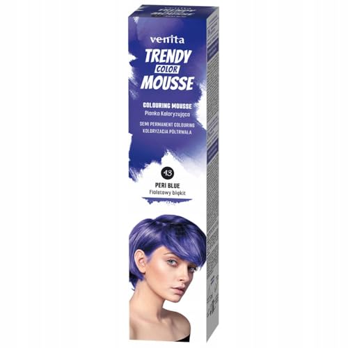 VENITA mousse colorante pour cheveux 43 Violet Bleu 75 ml