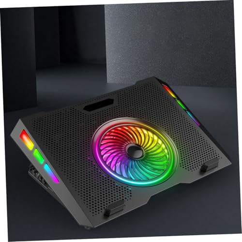 Base ajustable con refrigeración RGB para laptop miniatura 4