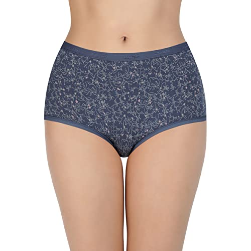 Image of Amante Printed Cotton Full Brief Panty Pack(Pack of 3)