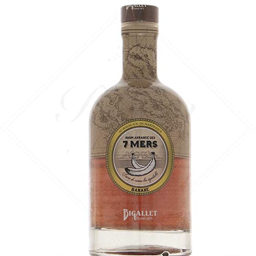 Rhum arrangé des 7 mers Banane Bigallet le cadeau idéal pour amateurs