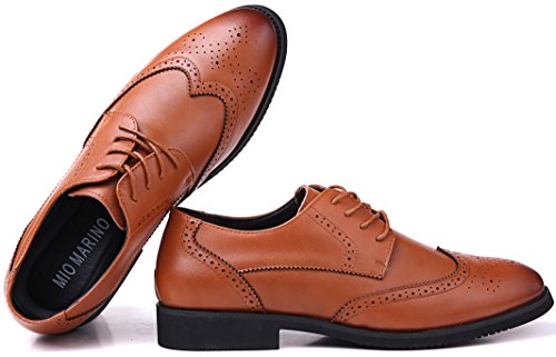 Image of Marino Oxford Dress Shoes for Men - Formal Leather Mens Shoes