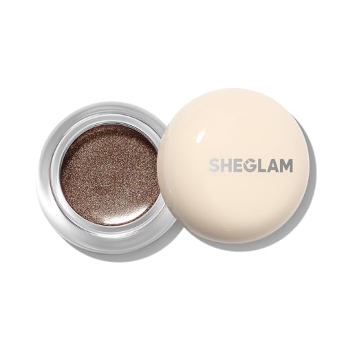SHEGLAM Starstruck Cream Eyeshadow Pot High Pigment Long-lasting Shimmer Single Eyeshadow-Charm