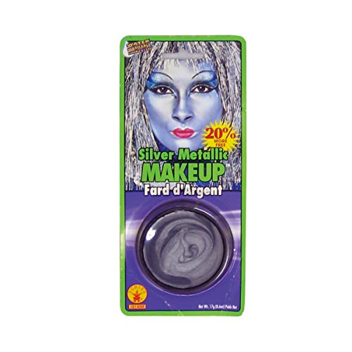 Metallic Grease Paint (Silver) Halloween Makeup Accessory by Rubie????s