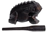 WorldProfessional 6073698 4.5' Thai Hand Carved Wooden Made in Thailand! New 4.5' Wood Toy, Brown