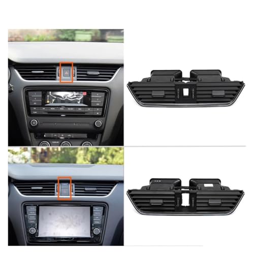 Rejilla ventilación CA para Skoda con control de flujo de aire óptimo 3