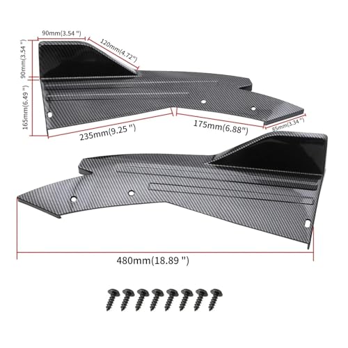Protector de parachoques trasero universal de 48cm ideal para tu Hyundai Genesis Coupe 2023 3