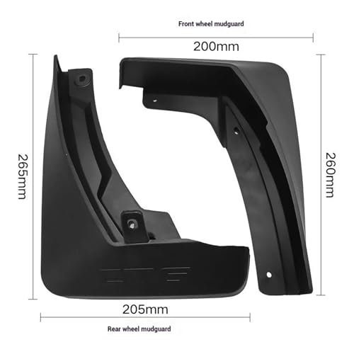 Guardabarros para Cadillac CT6 2016-2021 listos para la lluvia 4