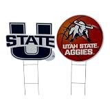 Proformance Home NCAA Utah State Aggies 2 Pack Yard Signs