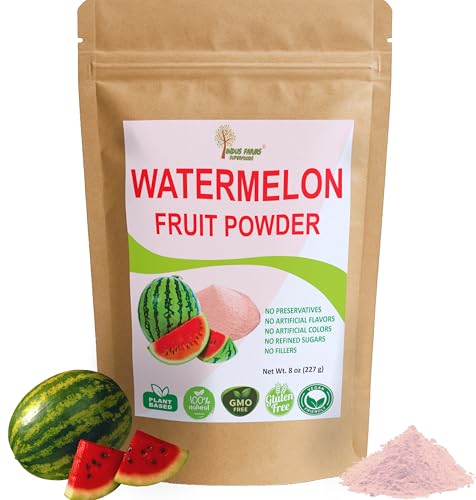 Indus Farms 100% Natural Watermelon Fruit Powder 8 oz Pre-Workout & Post-Workout Supplement Non-GMO Vegan