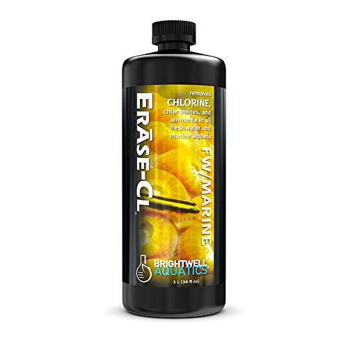 Image of Brightwell Aquatics Erāse-Cl Aquarium Water Conditioner & Detox, 1L