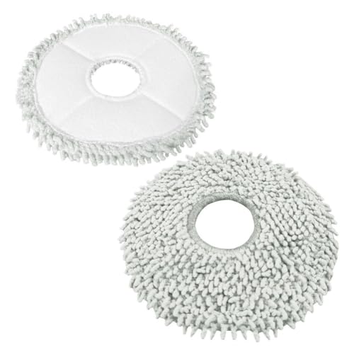 Image of Replacement Parts for ECOVACS DEEBOT T50 Pro Omni / T50 Omni / T50 Pro Omni Gen2 / T50 Omni Gen2 Robot Vacuum Cleaner 2 Main Brushes, 4 Filters, 6 Side Brushes, 4 Mop Cloths, 4 Dust Bags