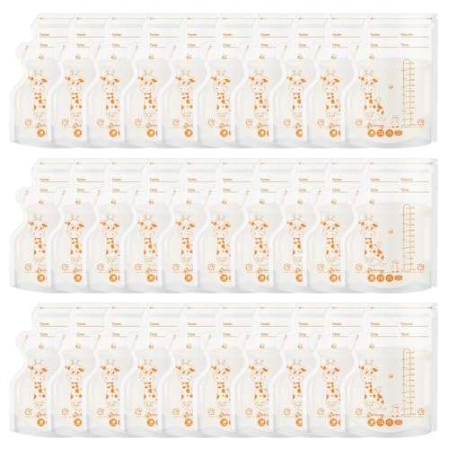 Bolsas de almacenamiento de leche materna, bolsas de almacenamiento de leche materna, contenedores de leche materna, bolsas de almacenamiento de leche materna de 250 ml, bolsas de almacenamiento de