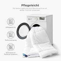 BEDSURE Bettdecke 220x240 Winterdecke 450gsm - 4 Jahreszeiten 2 teilig – Ansicht 6