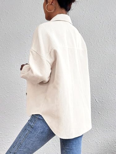 Image of GRECIILOOKS Women Poly Lycra Standard Length Oversized Jacket Korean Style Casual Outerwear | Streetwear Party Jacket with Trendy Loose Fit Casual Shirt